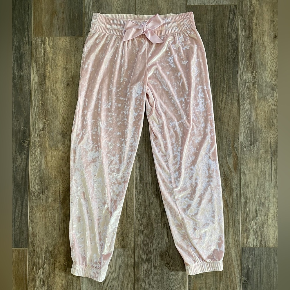 Victoria’s Secret | Pink Velvet Pajama Joggers